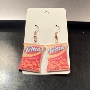 Fritos Original Snack Earrings